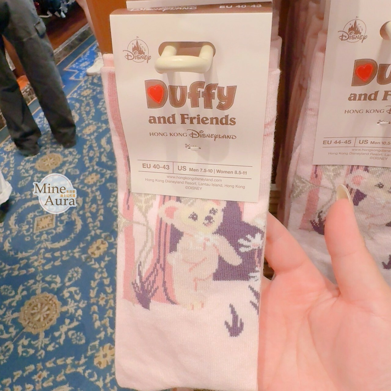 雪莉玫 ShellieMay 滿版圖案 成人襪 襪子 -香港迪士尼樂園