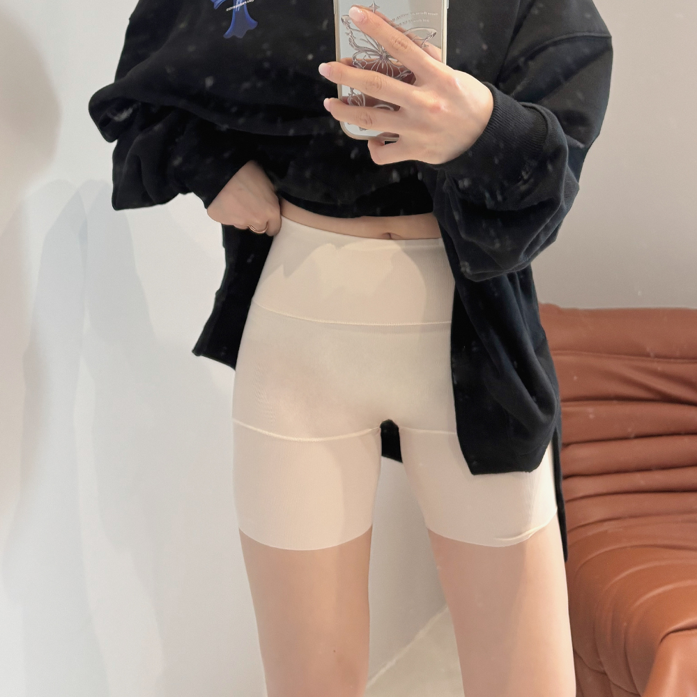 【面膜體感安全褲】不捲邊防走光神器-2色 安全褲 貼身 無痕 (現貨)