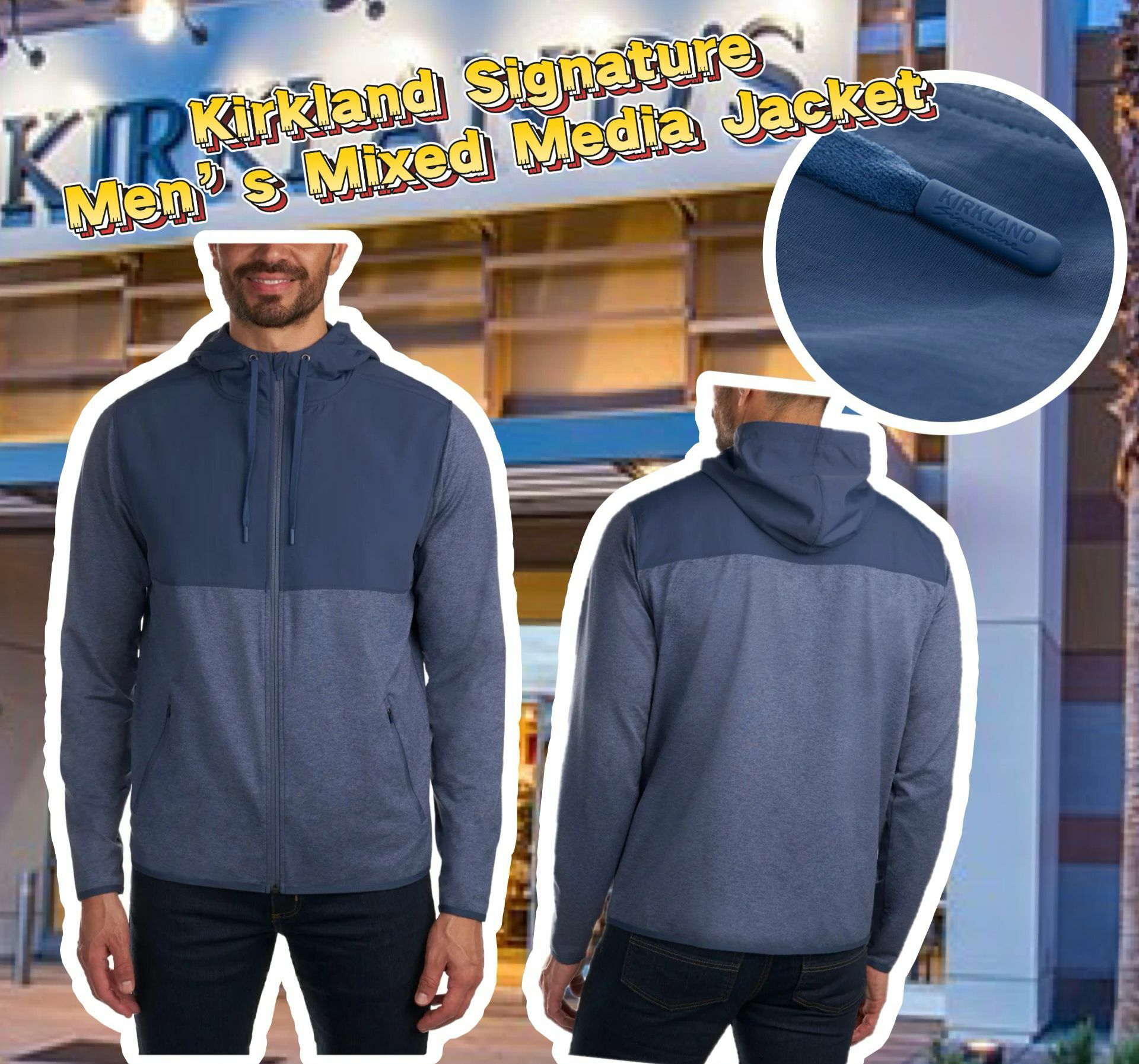 【預購】Kirkland Signature Mixed G122405 男裝外套