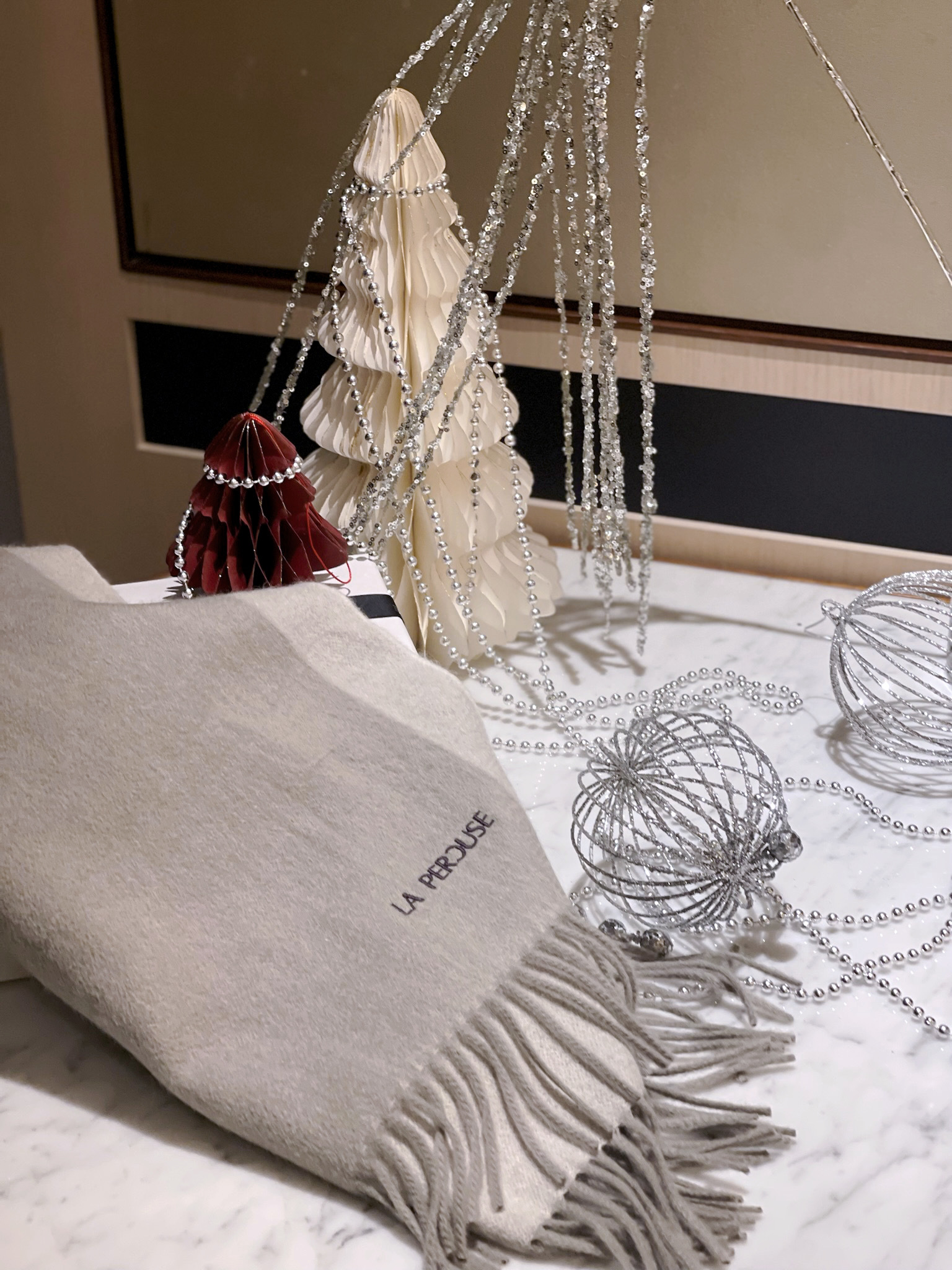 Contrast Cashmere Scarf_SF2412L55