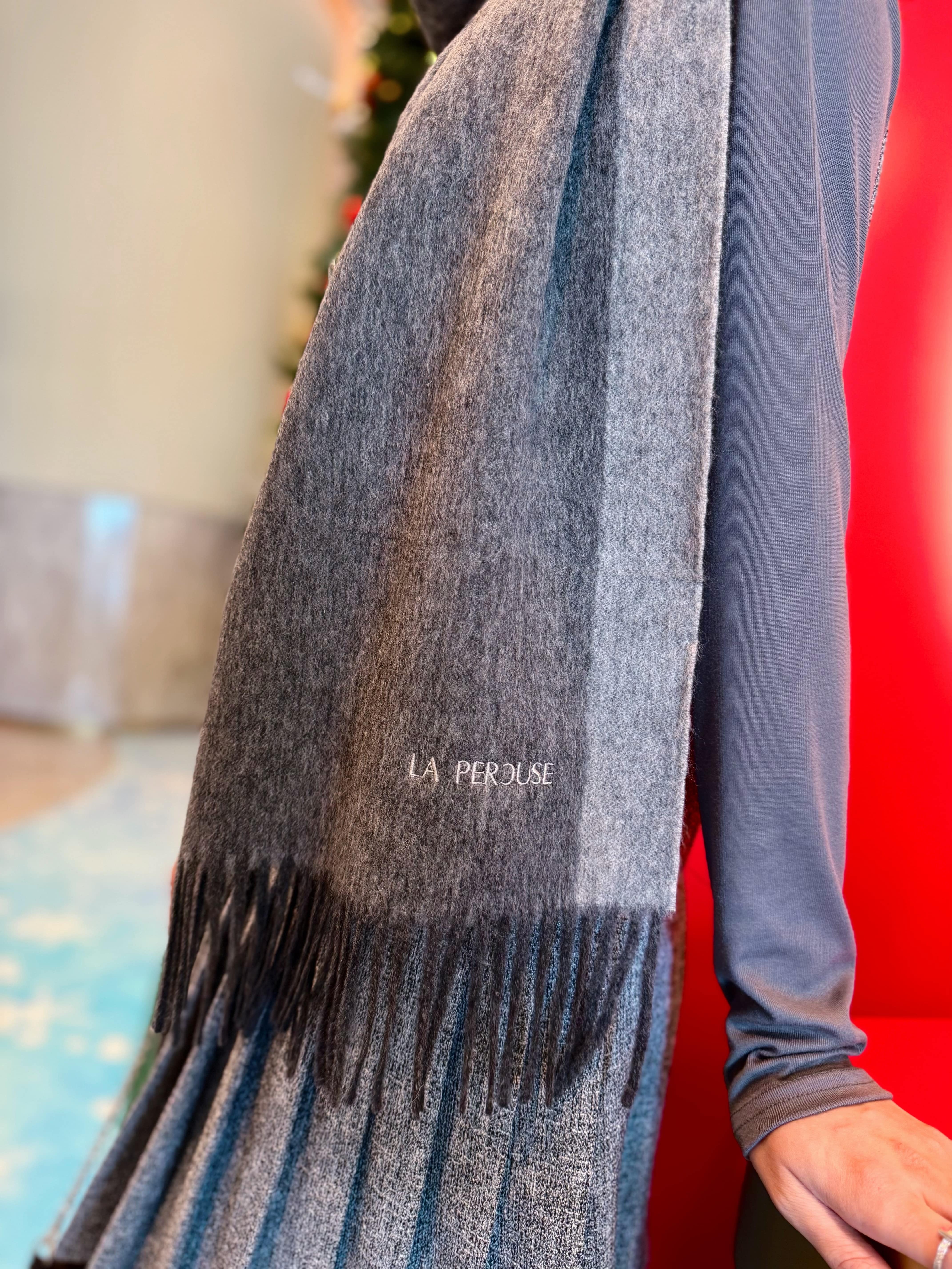 Contrast Cashmere Scarf_SF2412L55