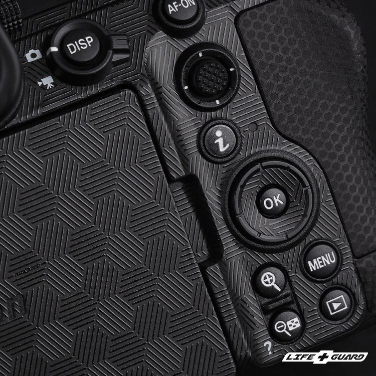 LIFE+GUARD Nikon Z6III Z63 相機貼膜按鍵特寫展示圖