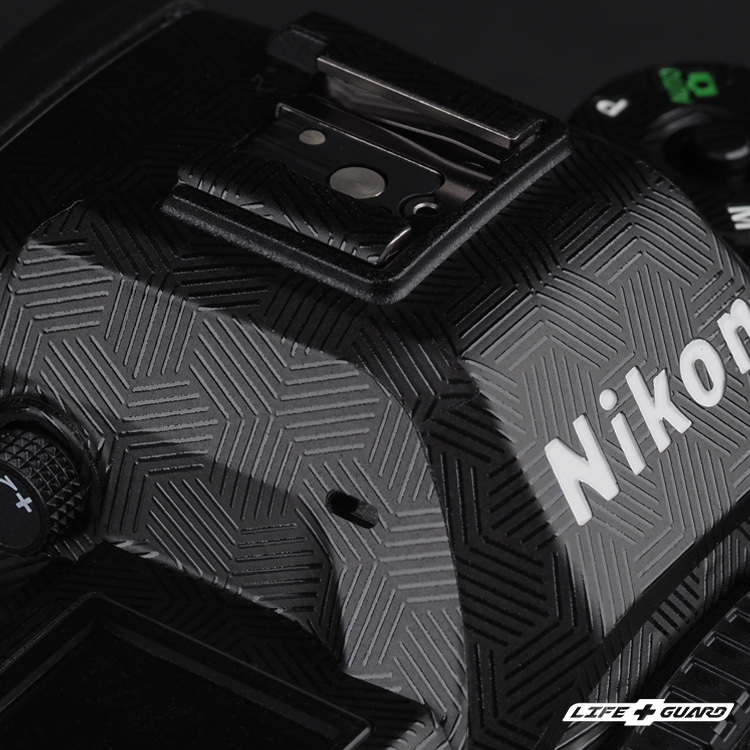 Nikon Z6III Z63  貼膜細節圖，LIFE+GUARD 專機專屬設計開版