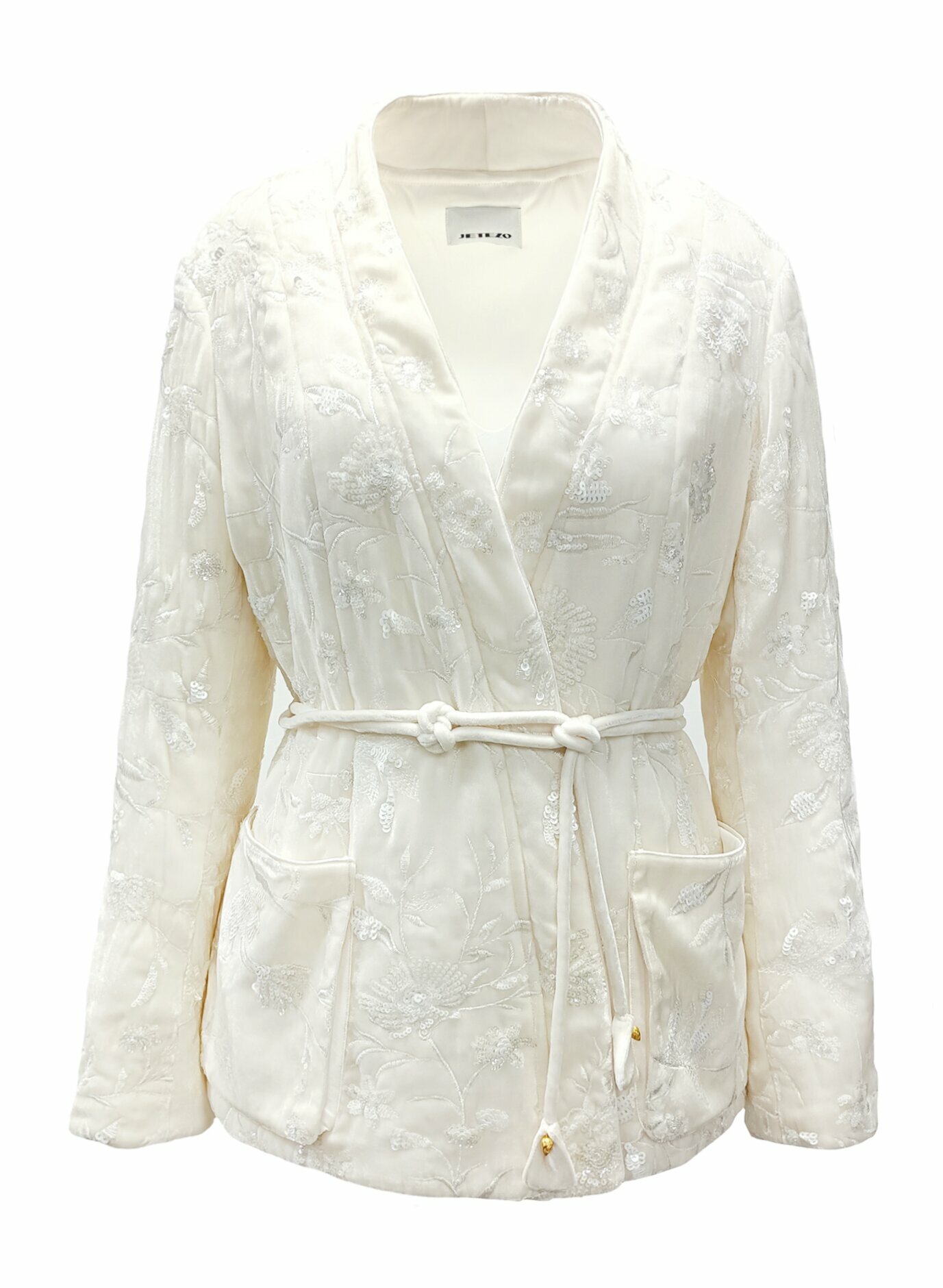 BD15156D1 新中式綁帶外套 (附綁帶)