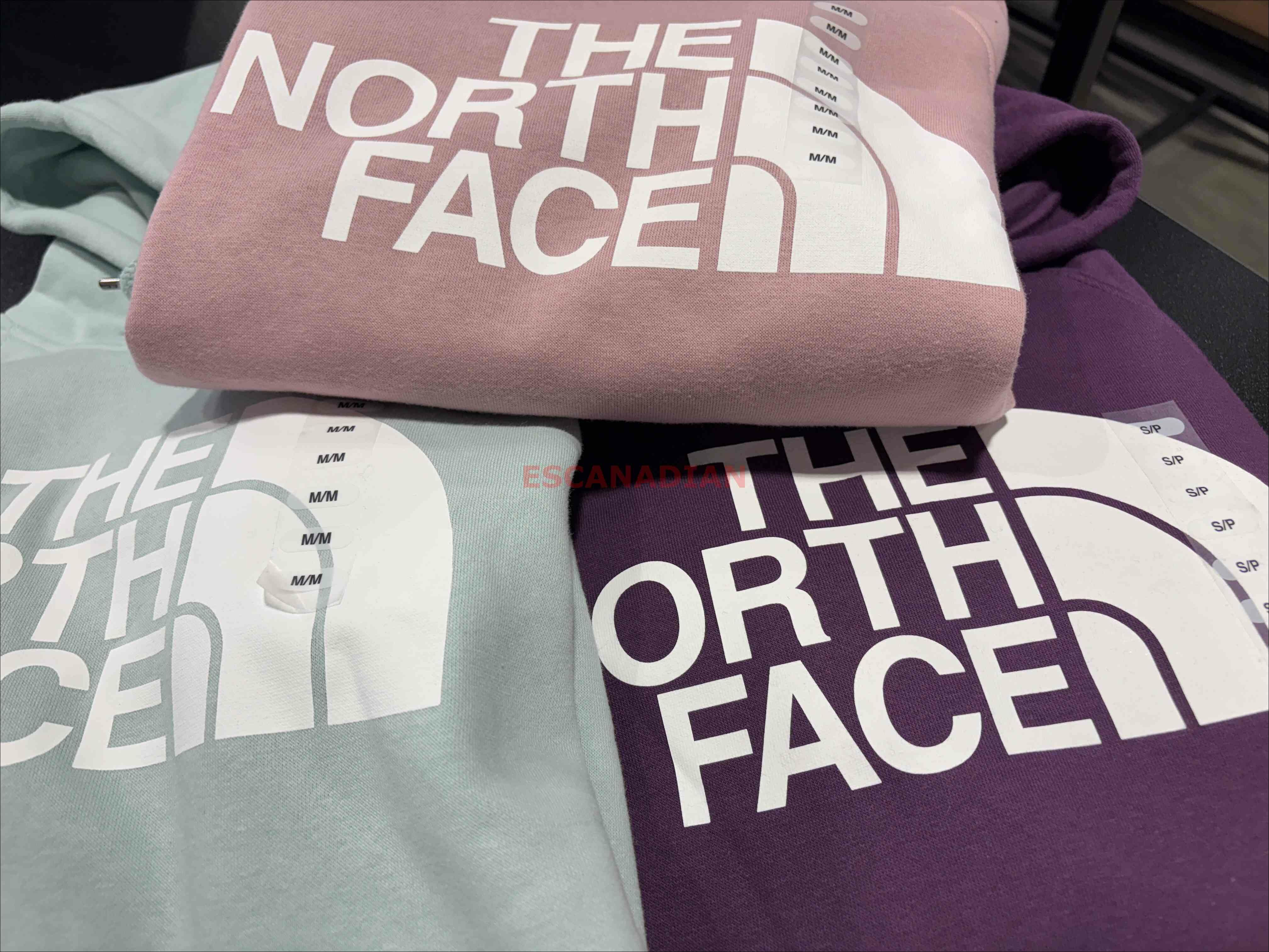 THE NORTH FACE 女大人 經典LOGO 刷毛 帽TEE (3色)