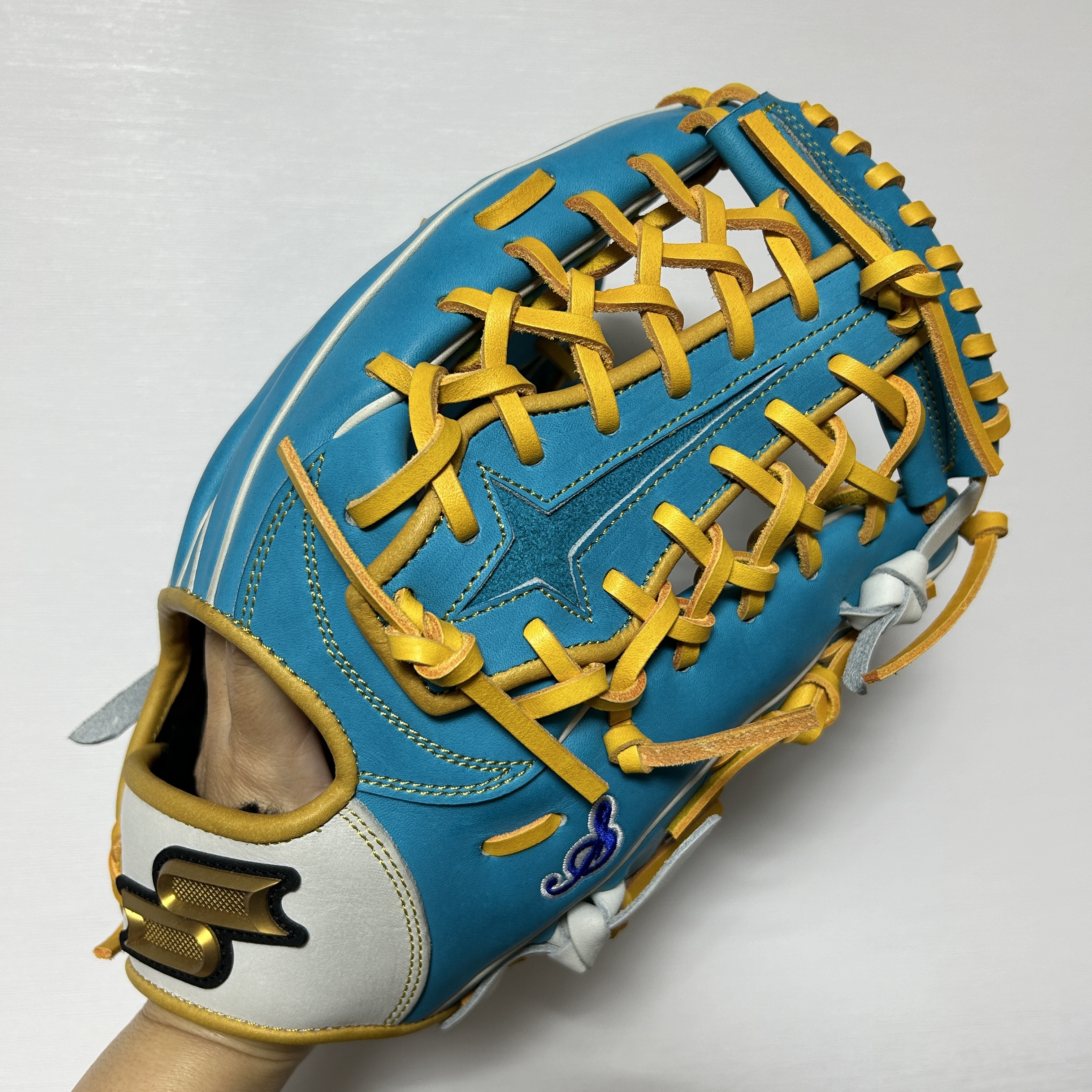 【照片分享】 SSK 硬式 Order 外野訂做手套 PEO372GKE 刀版 9L