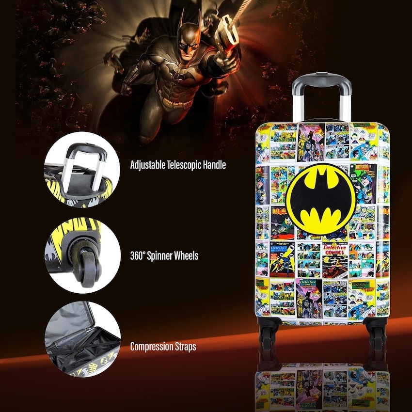 美國 Batman 20" 兒童硬身行李箱