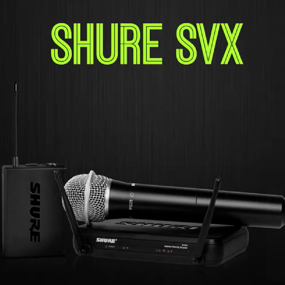Shure Shure / SVX 系列 無線手握傳輸系統 (SVX24/SVX288)(PG28/PG58等多種音頭可選配) 第 5 張圖片｜三峽配件 / 週邊