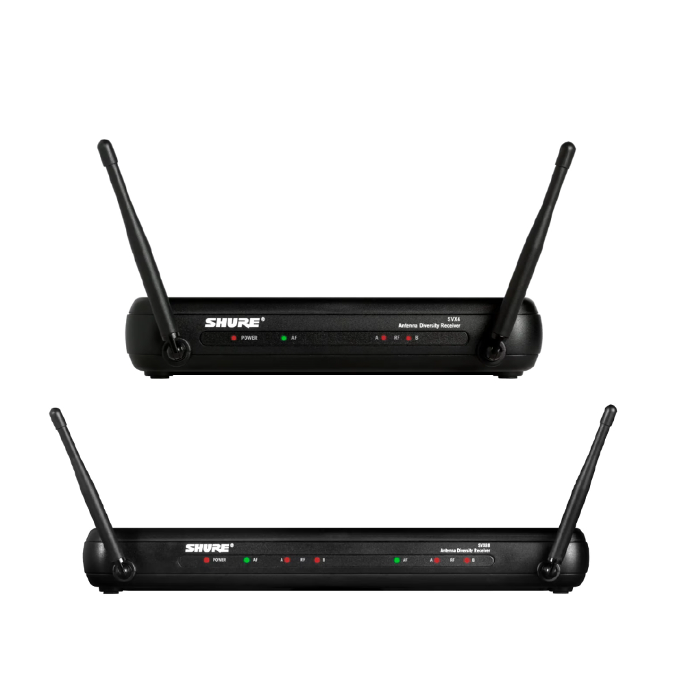 Shure Shure / SVX 系列 無線手握傳輸系統 (SVX24/SVX288)(PG28/PG58等多種音頭可選配) 第 2 張圖片｜三峽配件 / 週邊