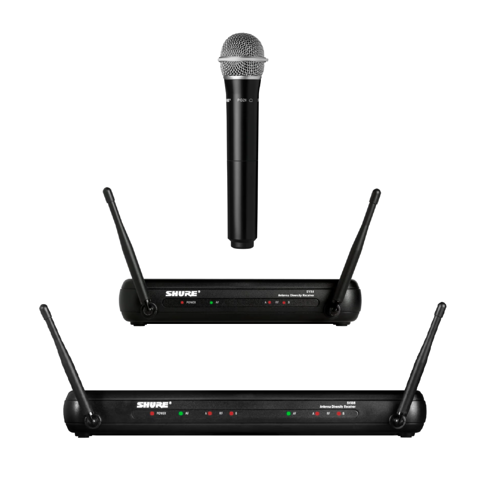 Shure Shure / SVX 系列 無線手握傳輸系統 (SVX24/SVX288)(PG28/PG58等多種音頭可選配) — 三峽配件 / 週邊｜YA! 玩音樂