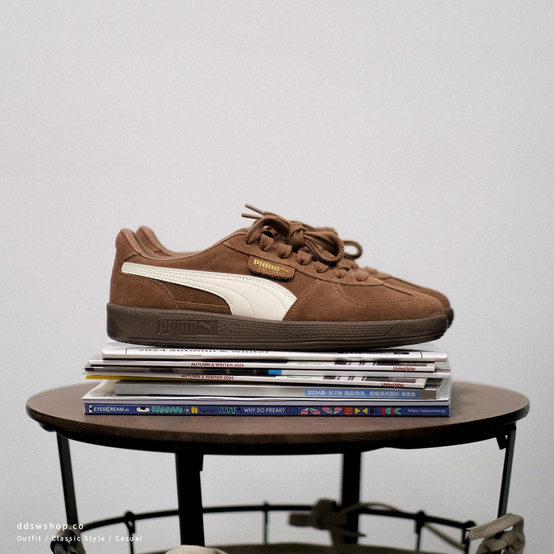 "代購" PUMA Palermo 棕色 金標 麂皮 男女鞋 396463-56