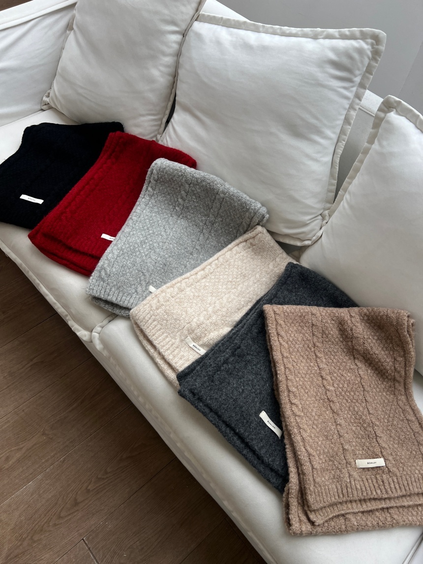 麻花大圍巾*6色