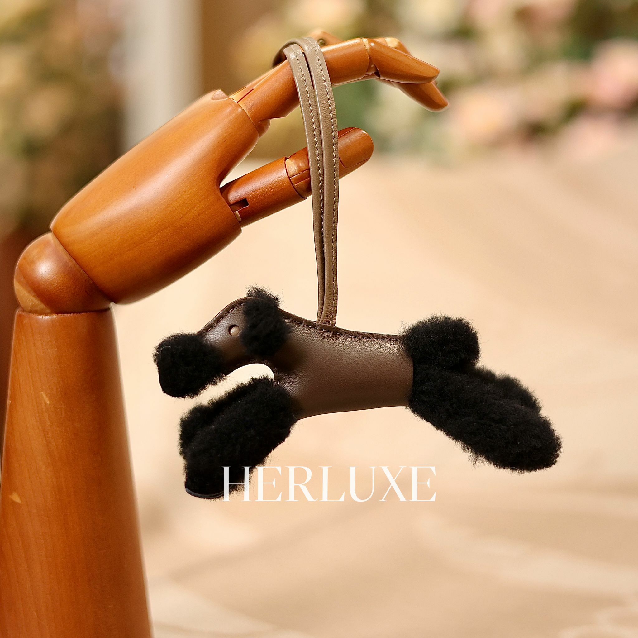 Budy charm noir/chocolate/etoupe