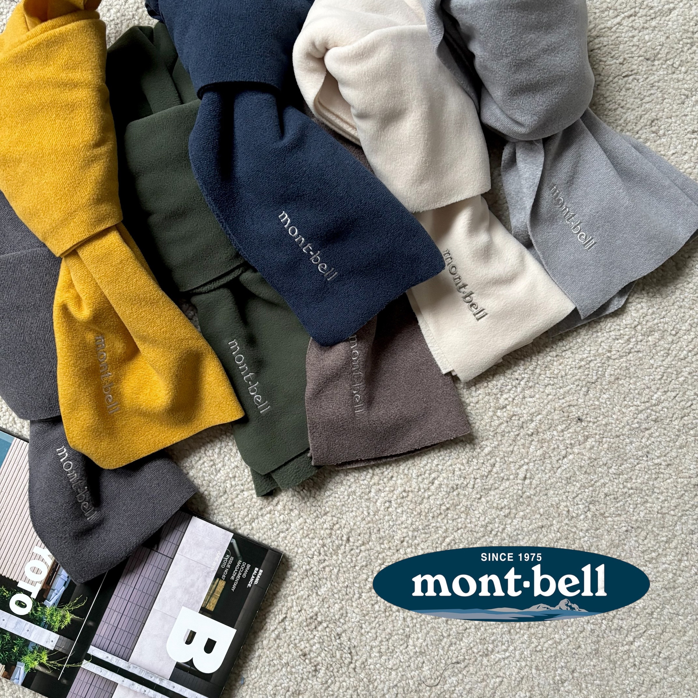 Mont-Bell CHAMEECE Muffler 輕量圍巾