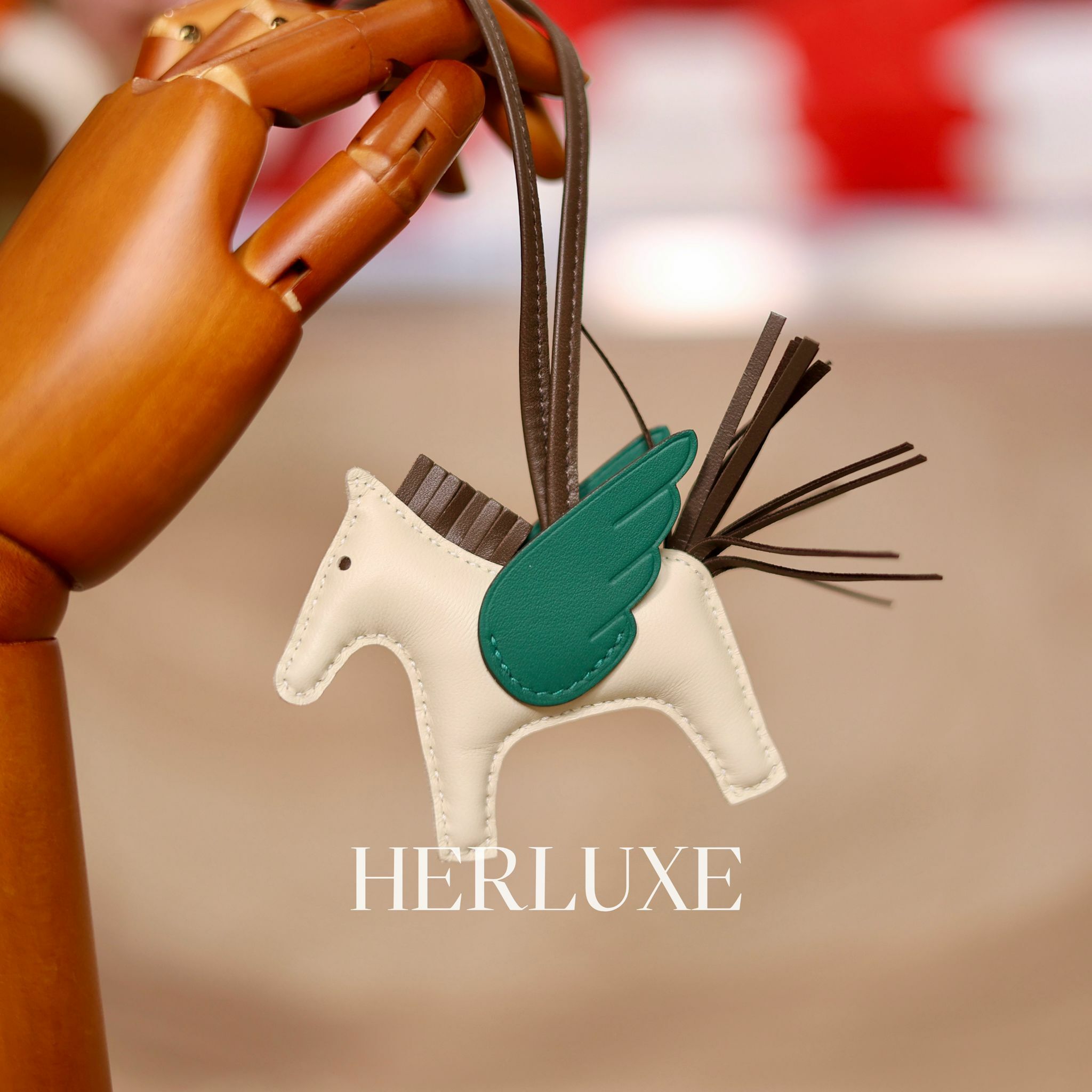 Pegase pm Craie / Chocolat / Vert Moyen