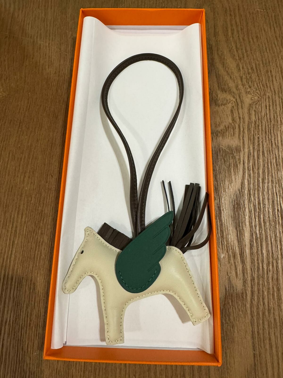 Pegase pm Craie / Chocolat / Vert Moyen