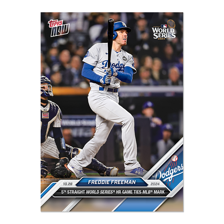 Freddie Freeman 2024 Topps NOW 球員卡 Card 870