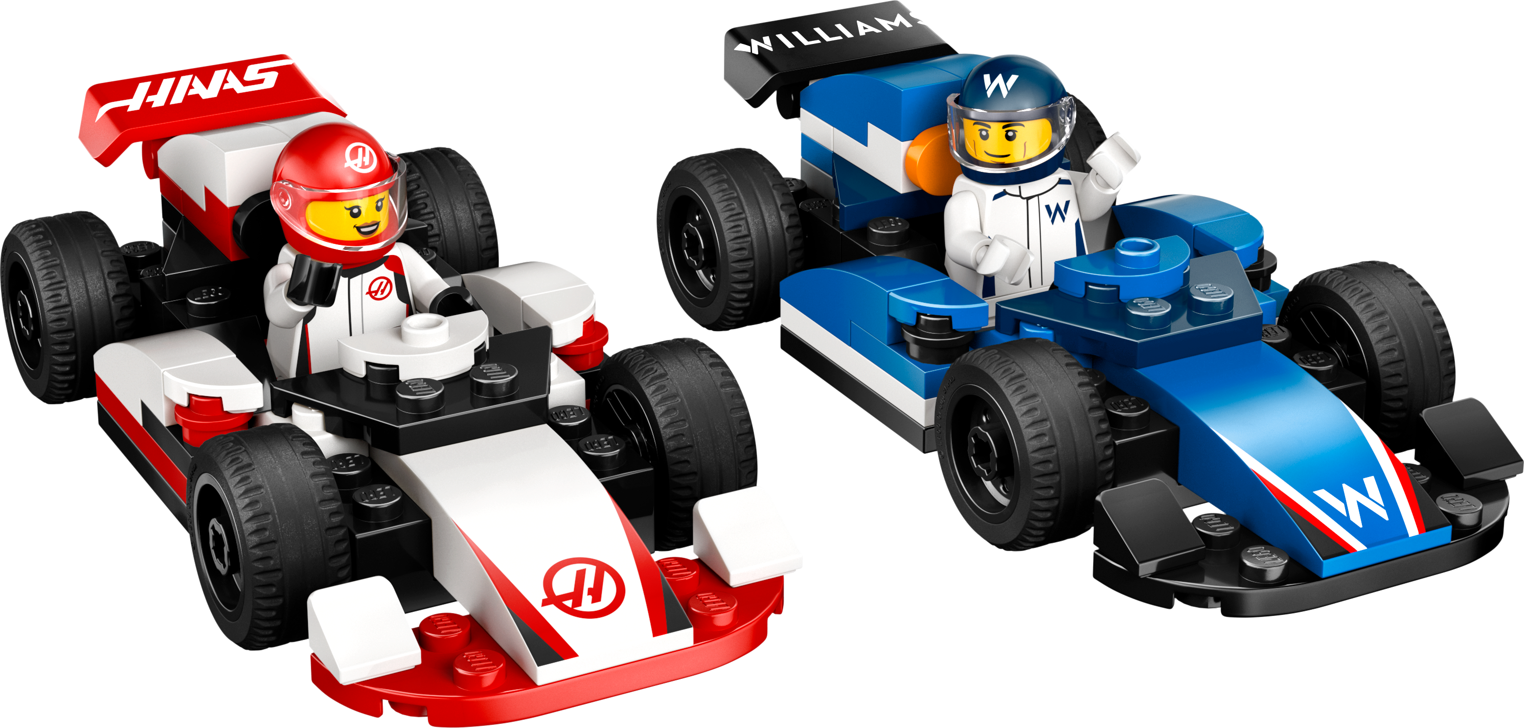 60464 F1® Williams Racing 和 Haas F1® 賽車