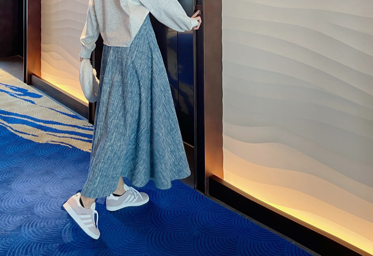 Embellished Maxi Skirt_SK2311L02