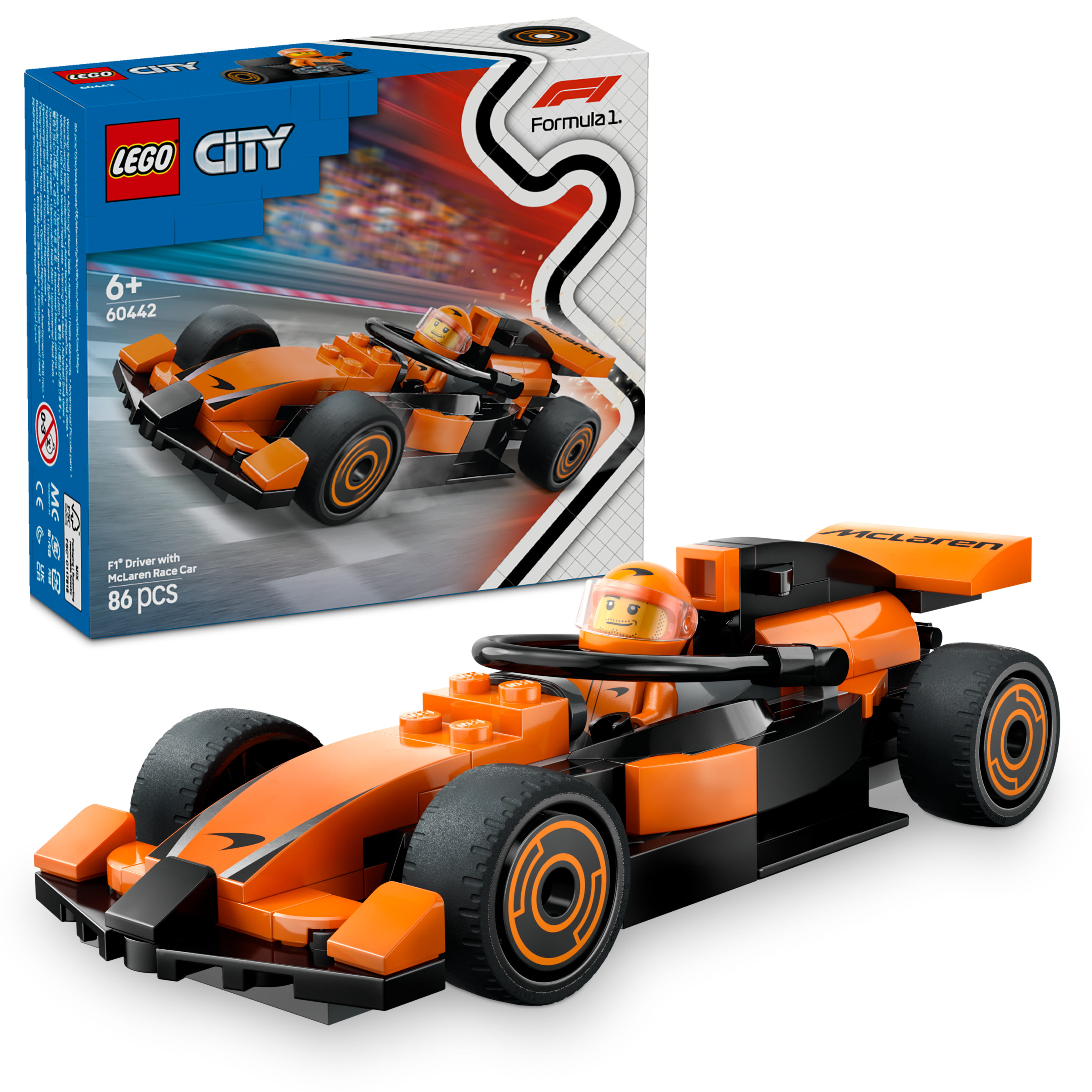 60442 F1® 賽車手和 McLaren 賽車