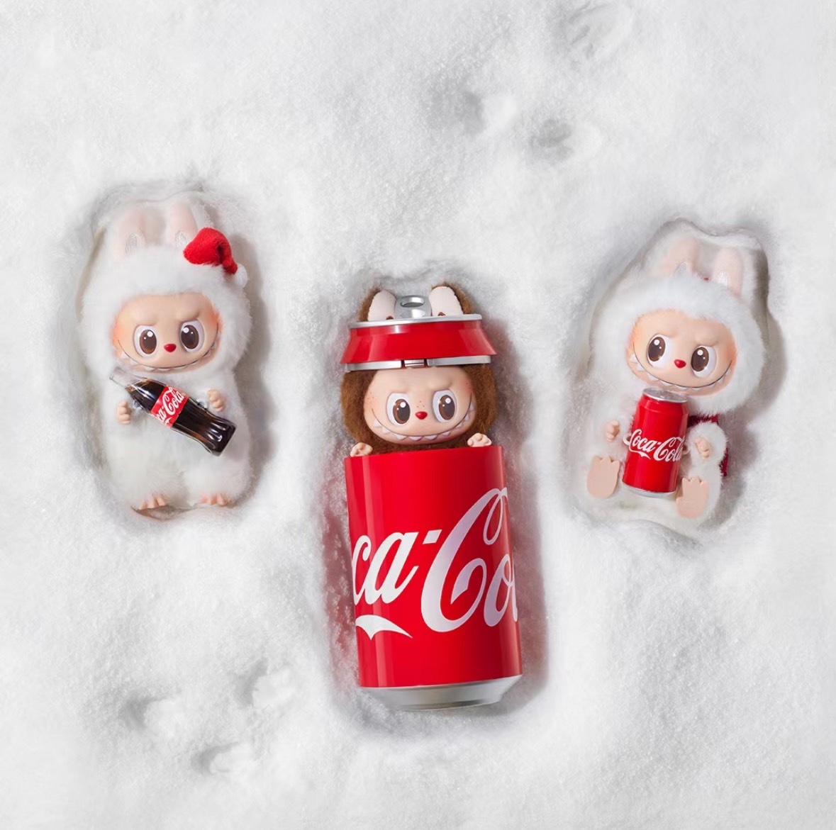 iSNEAKERS｜POPMART Labubu 可口可樂 糖膠盲盒 2+1款 吊飾