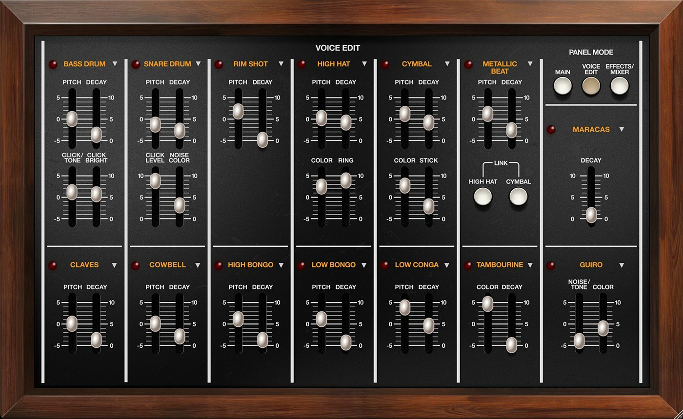 Cherry Audio CR-78 Drum Machine 鼓機音源Plugin (序號下載版)