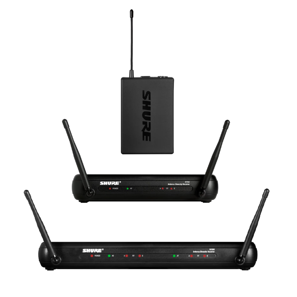 Shure Shure / SVX 系列 無線領夾傳輸系統 (SVX14/SVX188)(PGA31、CVL等多種領夾音頭可選配) — 三峽配件 / 週邊｜YA! 玩音樂