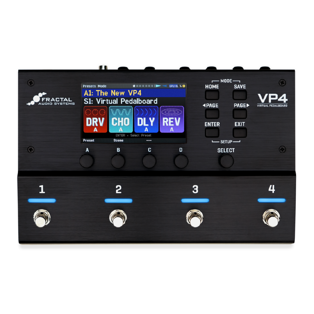 Fractal Audio Fractal Audio / VP4 Virtual Pedalboard 綜合效果器踏板 — 三峽效果器