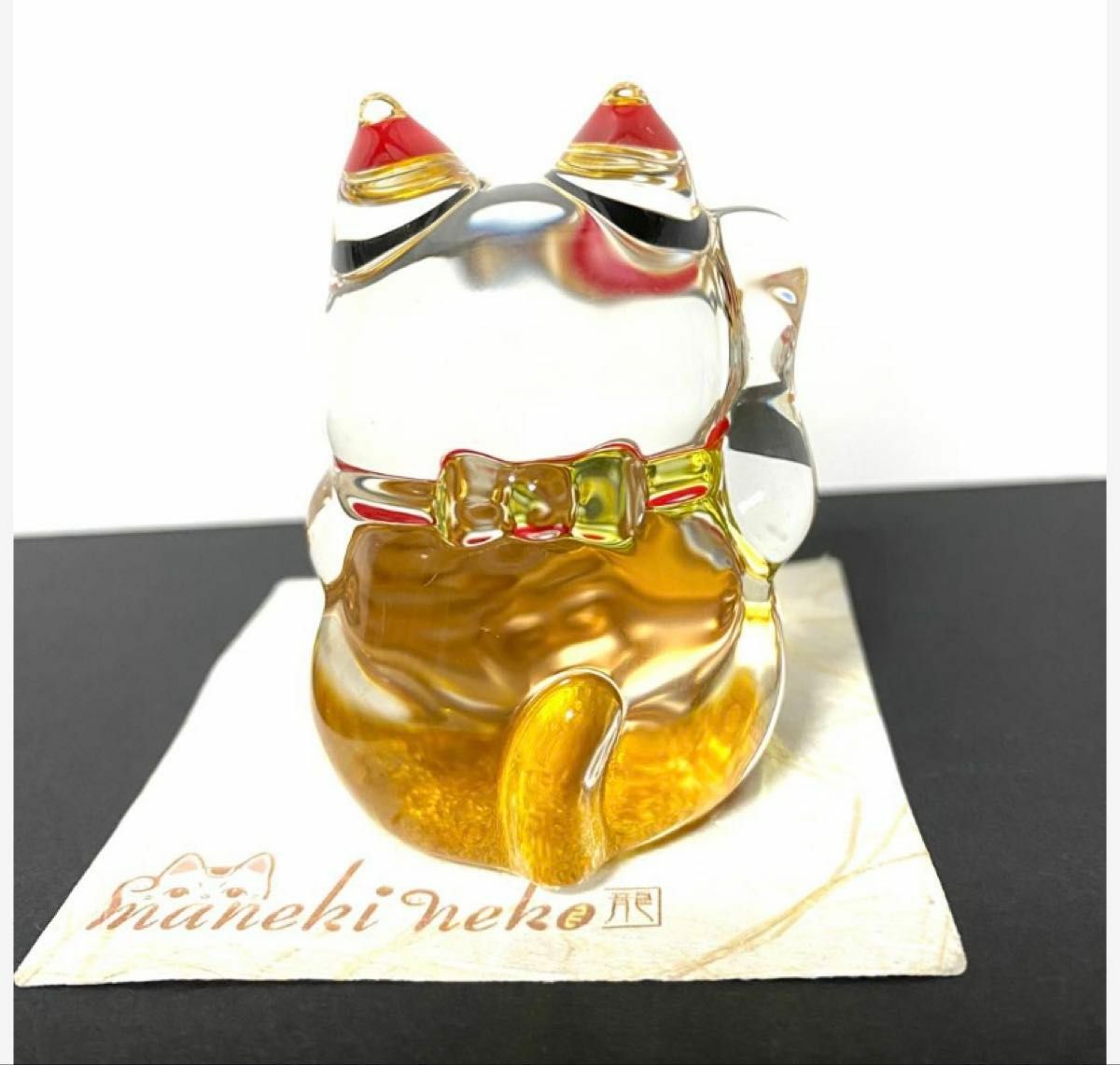 【預購】J1225902 玻璃招財貓