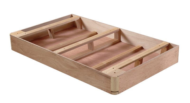 實木床架-柳安實木骨架