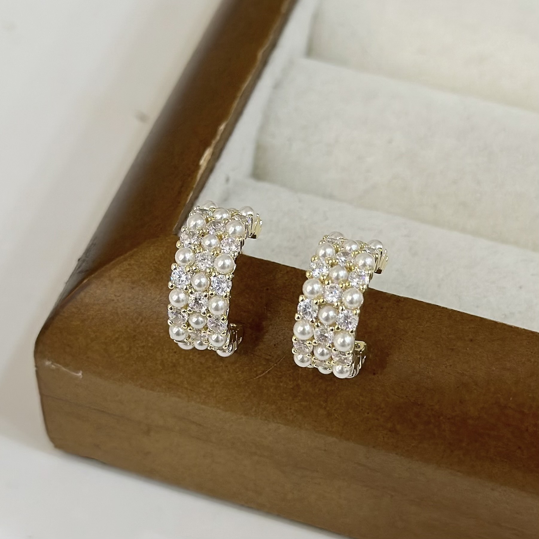 523排鑽珍珠C字圈