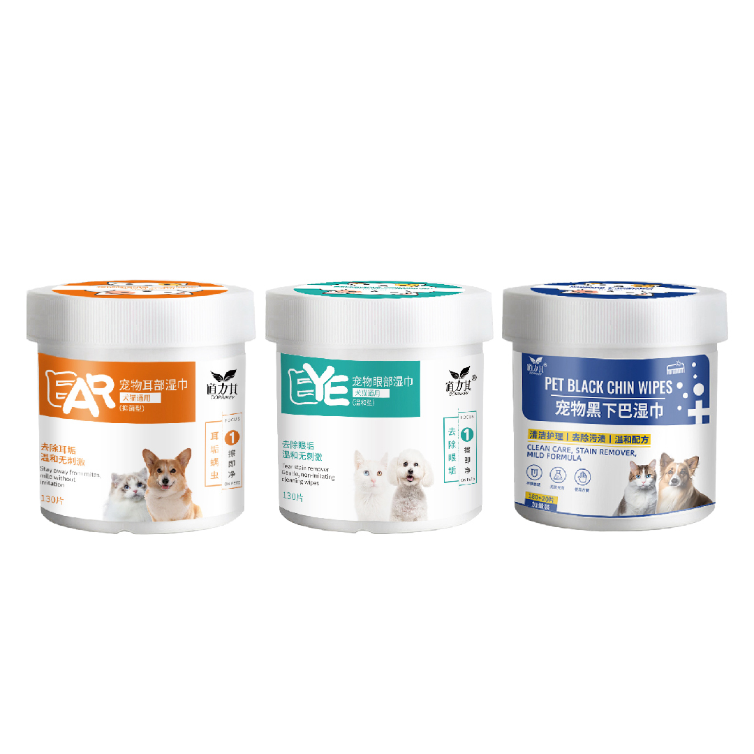 寵物眼部/耳部/下巴 濕紙巾