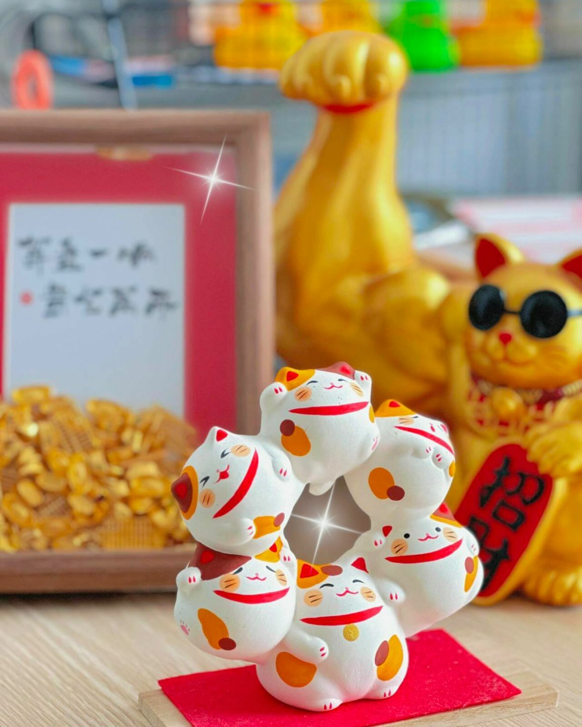 【預購】J1225903 祈求好運招財貓