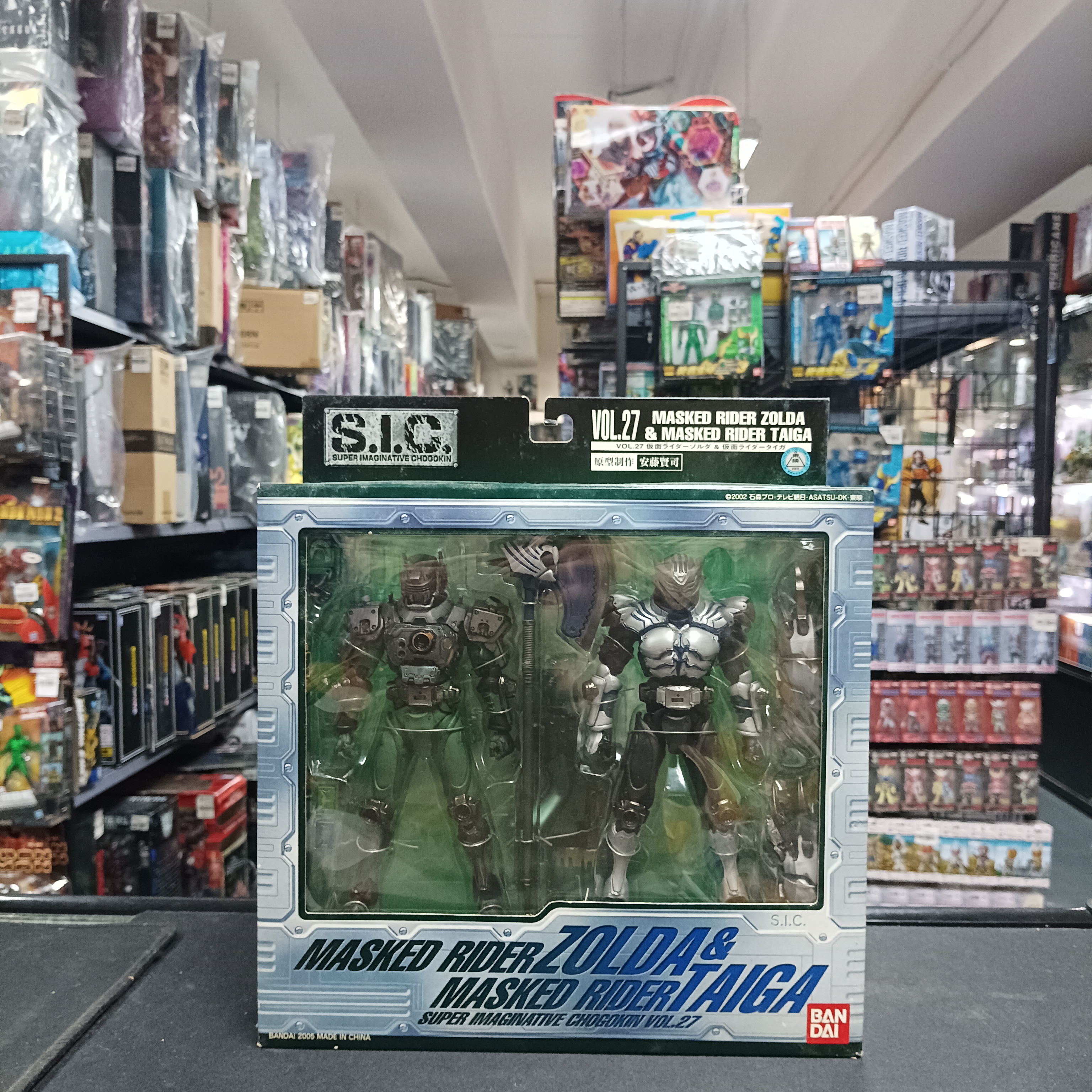 幪面超人-SIC Vol.27 鐵兵Zolda 白虎Taiga