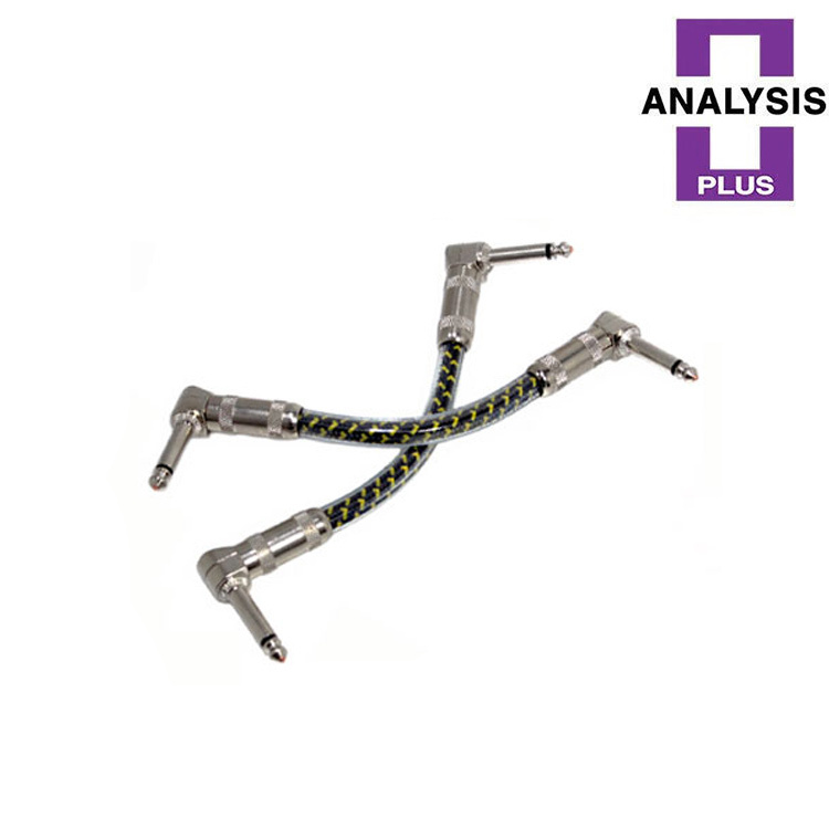 Analysis Plus Yellow Oval 樂器短導線 15cm 單條