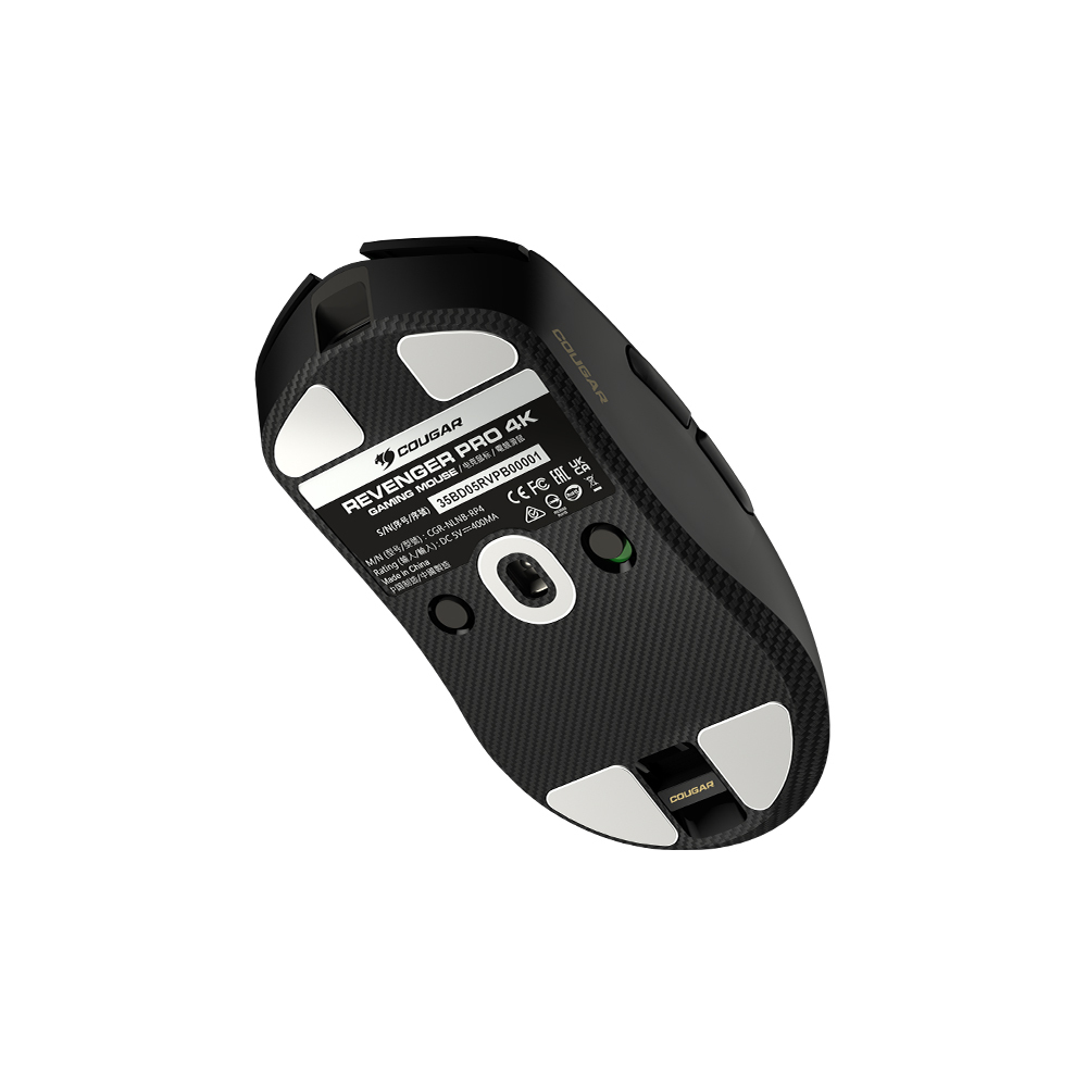 COUGAR 美洲獅 REVENGER PRO 4K 電競滑鼠 黑色