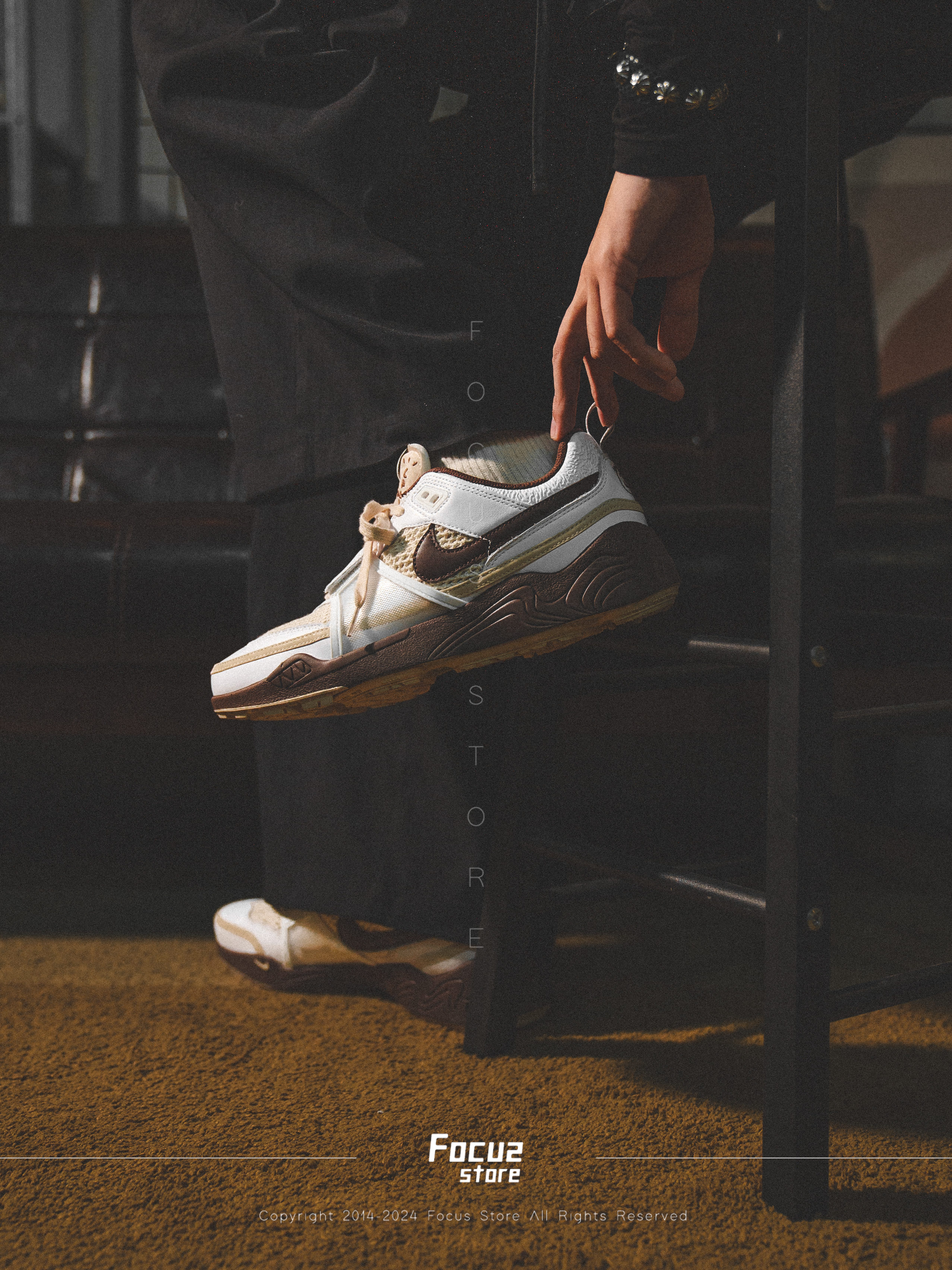 【Focus Store】預購 Travis Scott x Nike Zoom Field Jaxx "Light Chocolate" 巧克力 HQ3073-100