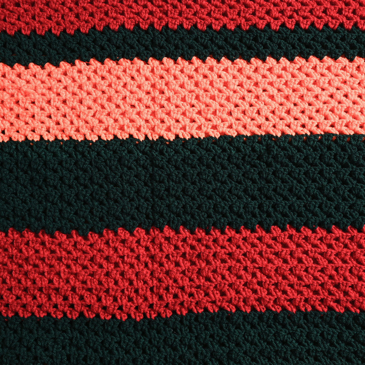 Vintage 早期手工針織毯