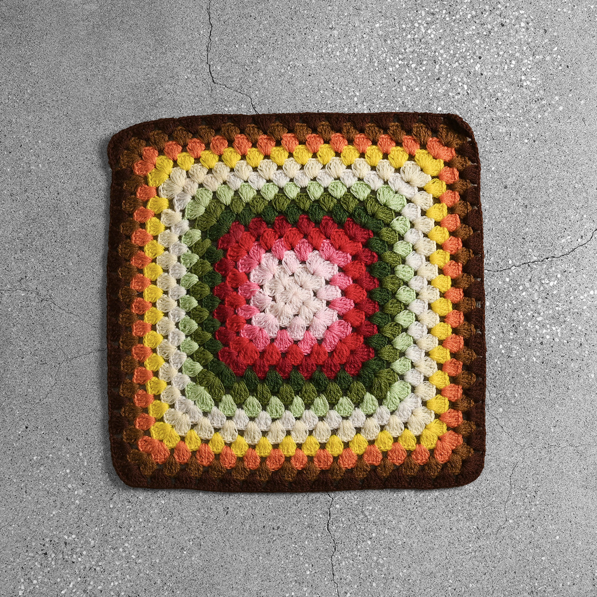 Vintage 早期手工針織毯