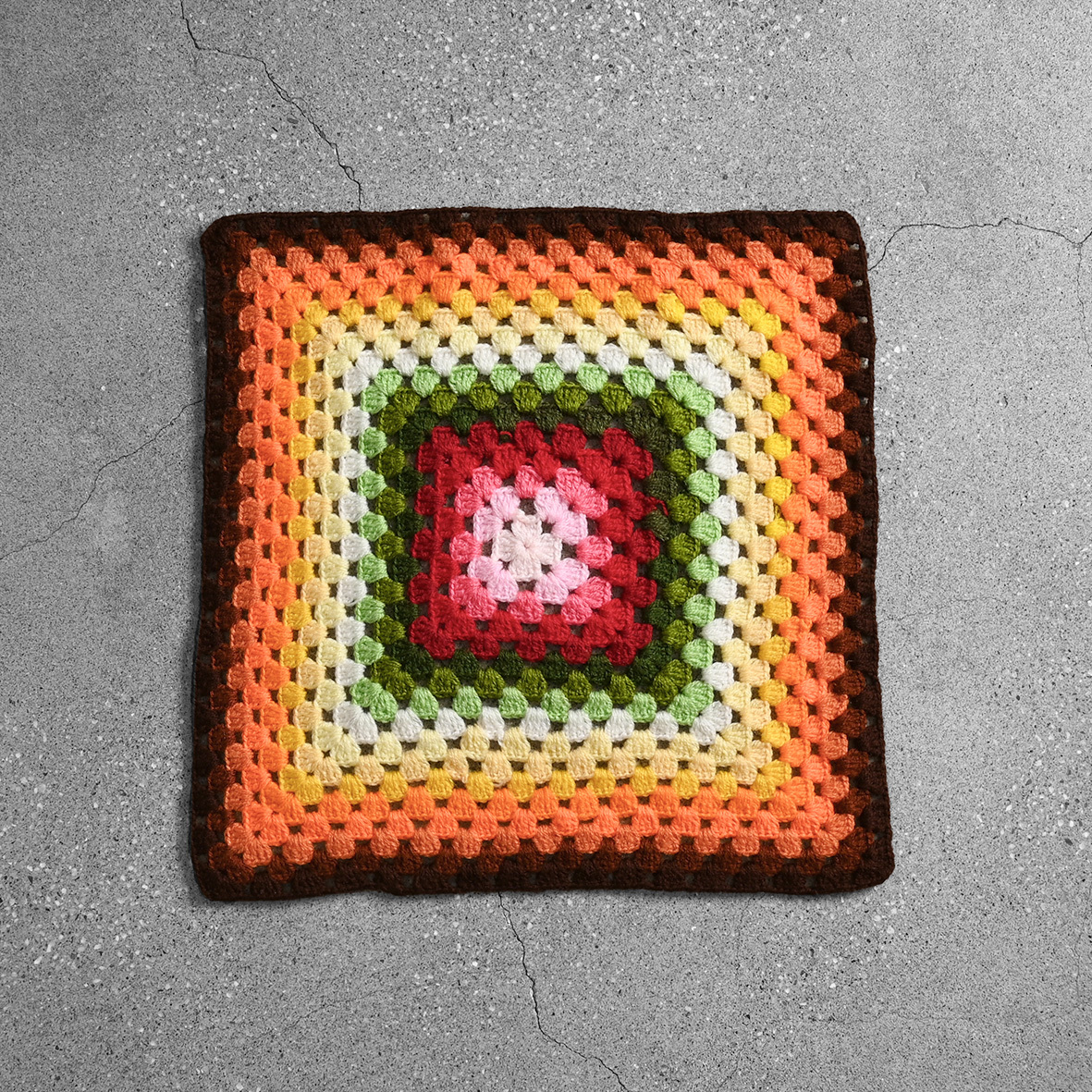 Vintage 早期手工針織毯