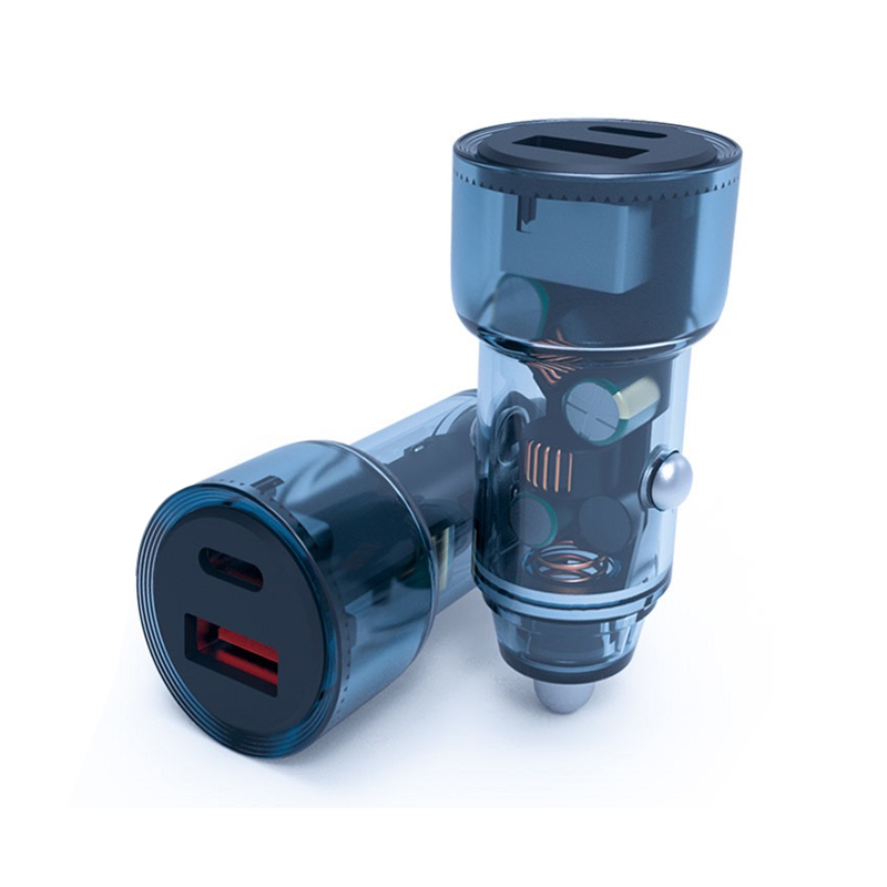 KooPin 60W極速雙孔車用充電器PD＋QC