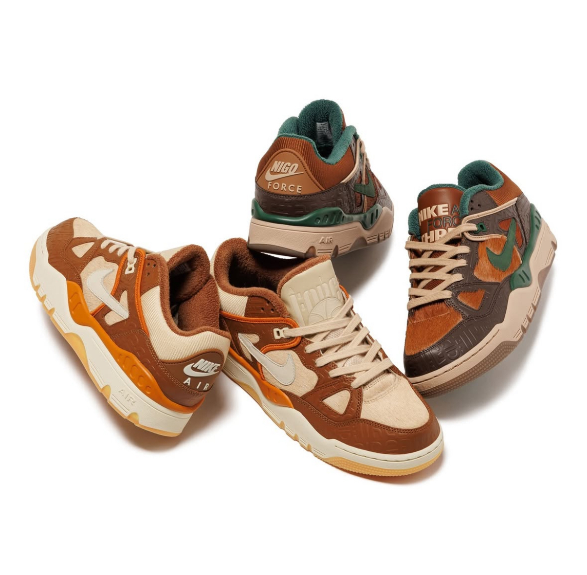 『代購商品』2024AW NIGO NIKE AIR FORCE 3 LOW SP NIGO 超級限量 店鋪限定 鞋子 球鞋 兩色 HQ0260-200 /  HQ0260-201