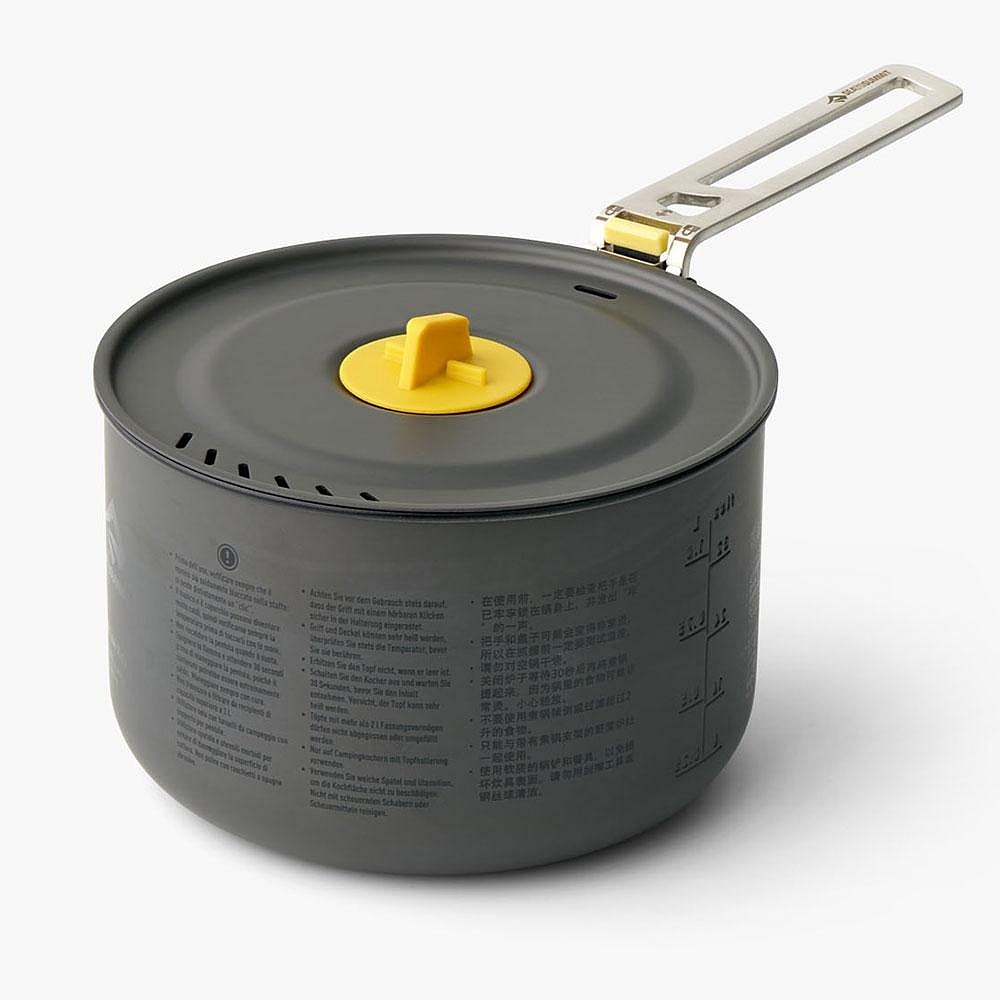 【Sea to Summit】Frontier 輕鋁不沾煮鍋2件組1.3+3L / STSACK027031