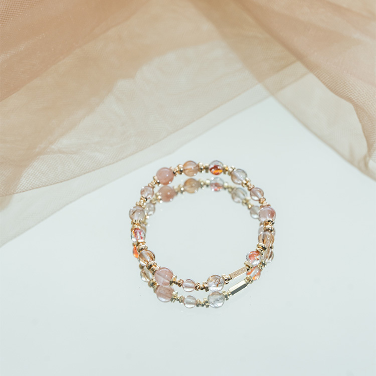 暖冬橘紅咖：羽毛鈦｜錦鯉膠花｜紅兔毛｜安德森｜紅銅髮