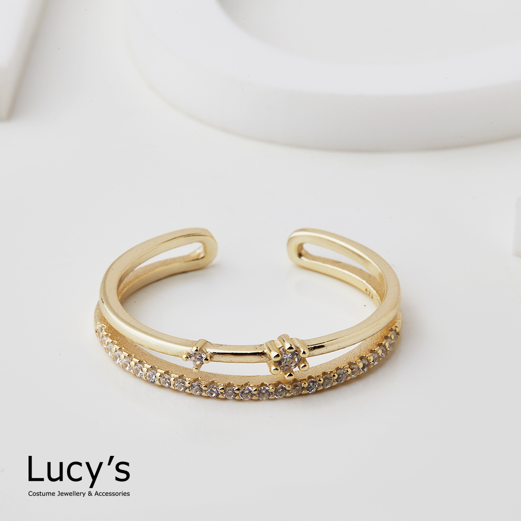 925純銀 閃爍星夜 開口戒 (三色) (120720/120721/120722)