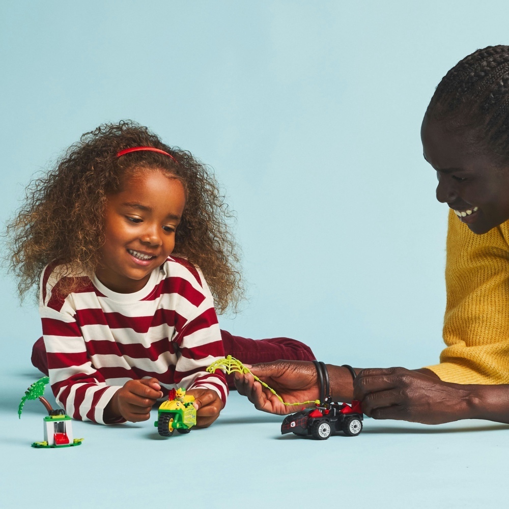 11198 Spin and Electro Dinosaur Vehicle Chase