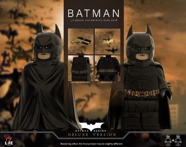【Lifebrick】蝙蝠俠-豪華版 +深藍色版本+小丑版