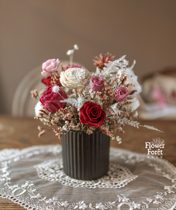 紅粉佳人 | 桌花