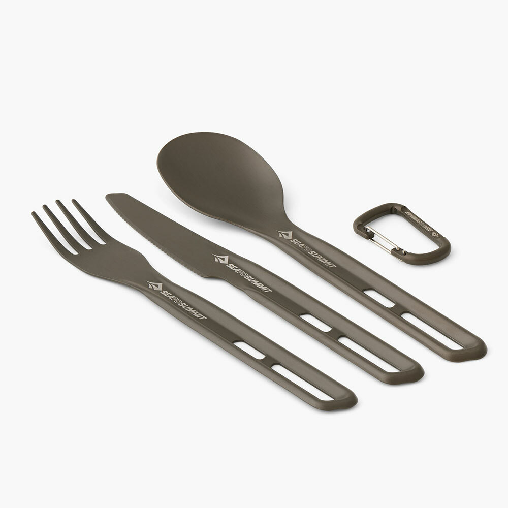 【Sea to Summit】Frontier 輕鋁餐具3件組-刀叉匙 / STSACK034021-121702