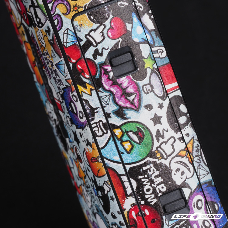 Insta360 X4 相機貼膜按鍵特寫展示圖